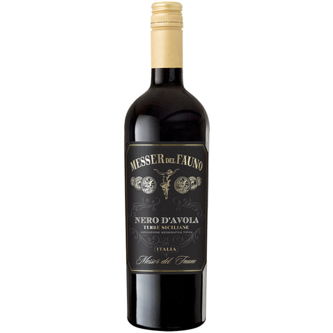 Messer del Fauno Nero dAvola Terre Siciliane IGT Italian Red Wine